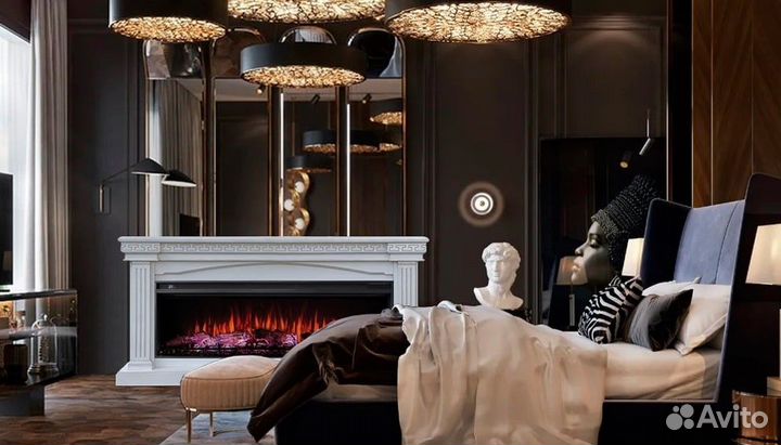 Электрокамин callisto 52 с очагом Joker 52 (170см)