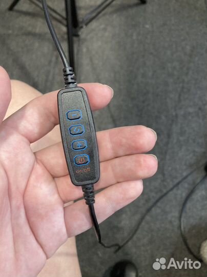 Кольцевая лампа 26 см