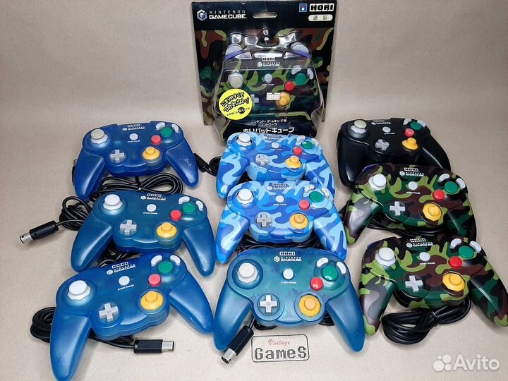 Hori PAD cube Контроллеры для GameCube и Wii