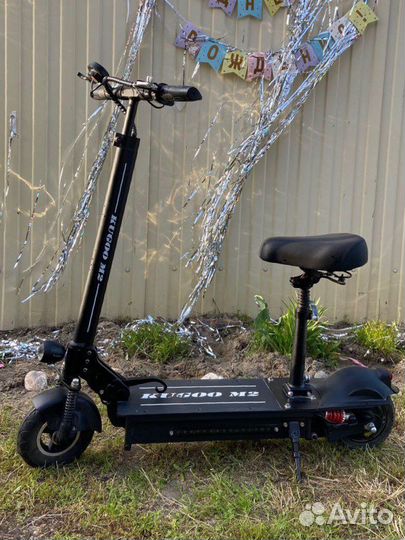 Самокат взрослый электрический Кугу М2 детский