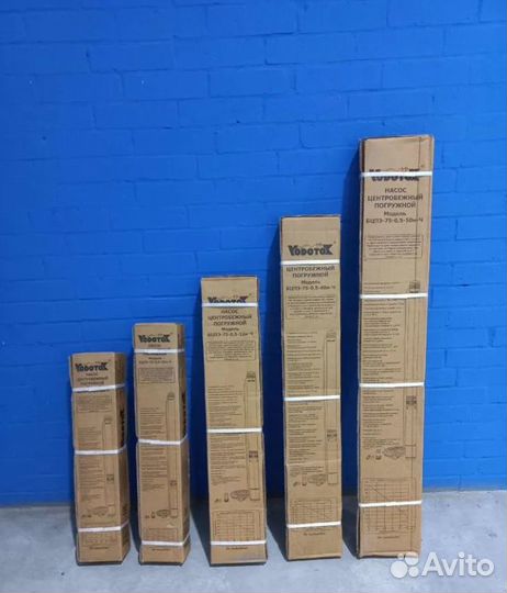 Насос погружной скважинный Vodotok (все модели)