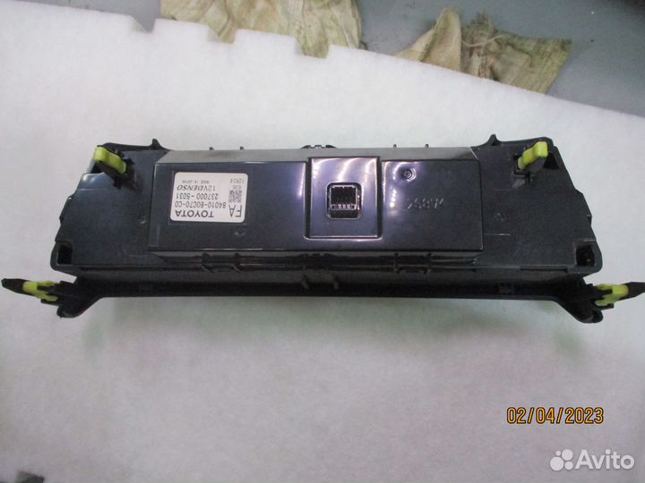 Прадо 150 блок климата