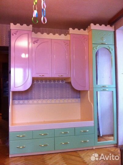 Детский шкаф-кровать