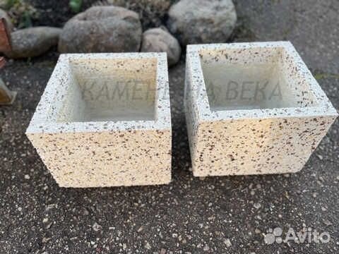 Вазон уличный бетонный