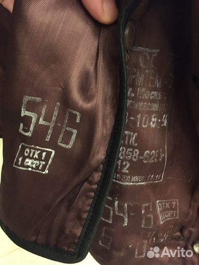 54/6 Кожаная куртка ввс Шевретка