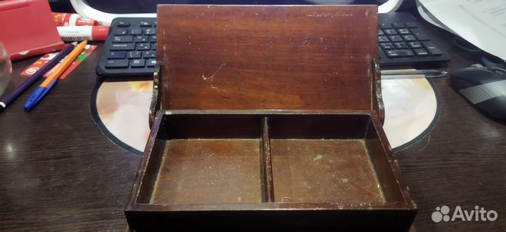 Шкатулка деревянная СССР