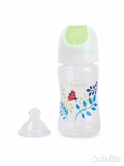 Бутылочка для кормления 0+, 3+