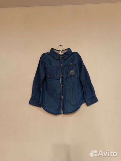 Джинсовая рубашка