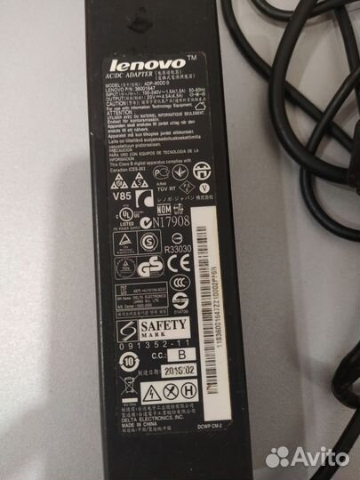 Блок питания для ноутбука lenovo