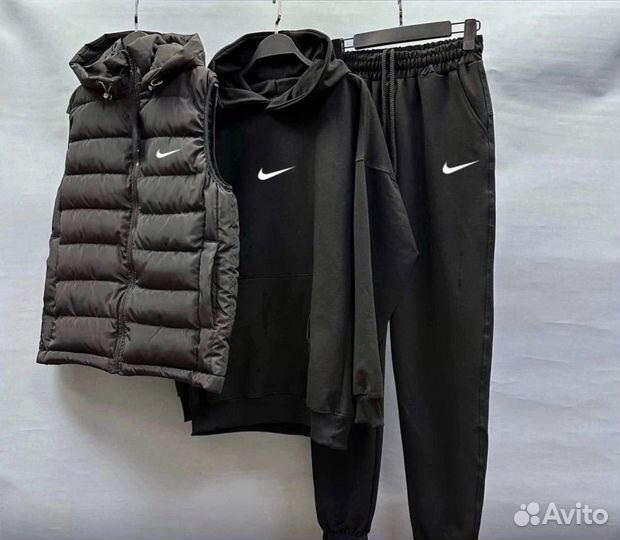 Мужской спортивный костюм Nike тройка