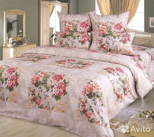 Постельное белье, бязь плотная, новое