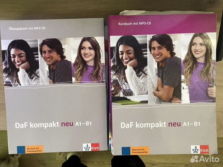 Учебник и рабочая тетрадь по немецкому Klett A1-B1