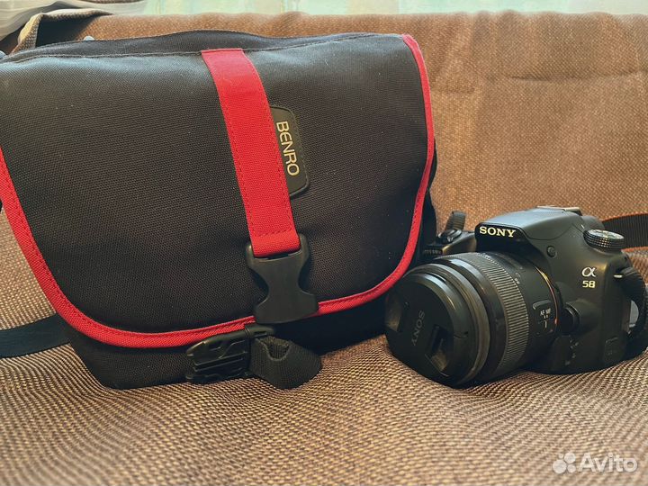 Фотоаппарат Sony a58 + Объектив DT 18-55 f 3.5-5.6