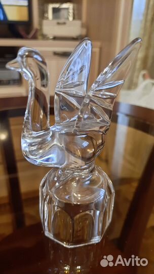 Гусь хрустальный рюмка