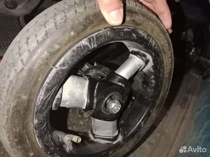 Велосипед коляска с ручкой