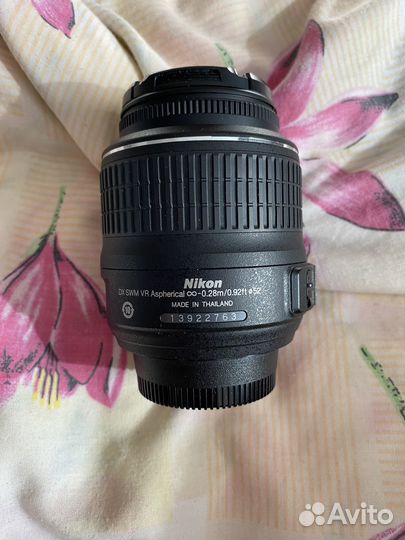 Объектив Nikkon AF-S 18-55mm