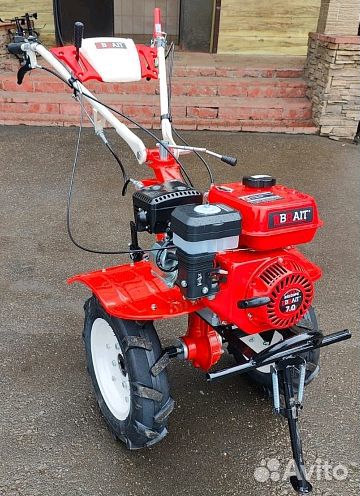 Мотоблок бензиновый brait-105P PRO 7 л.с 3 вперед