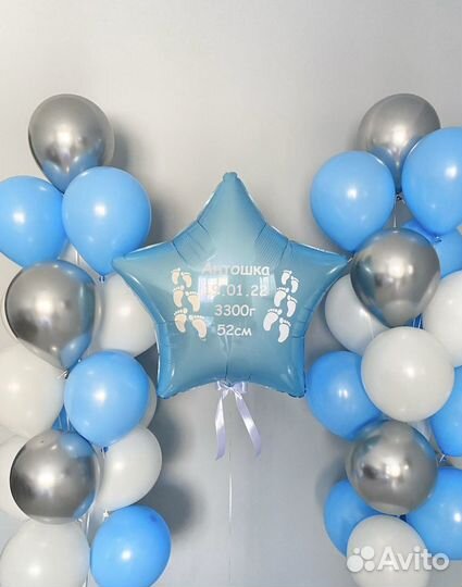 Шары на выписку