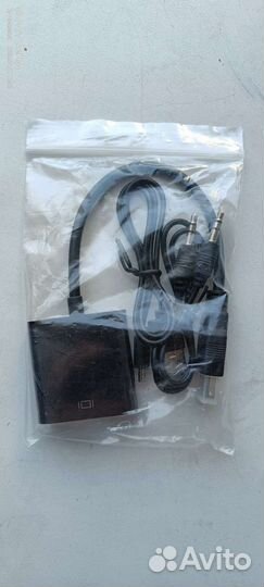 Переходник hdmi vga + доп питание