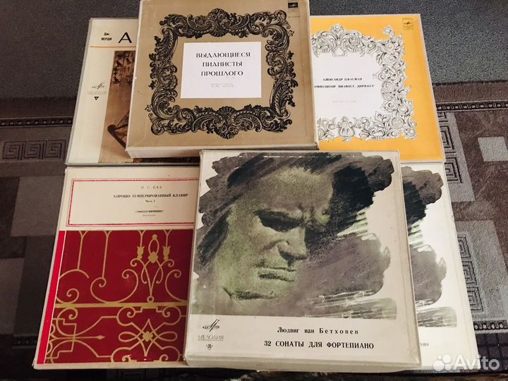 Наборы виниловых пластинок СССР