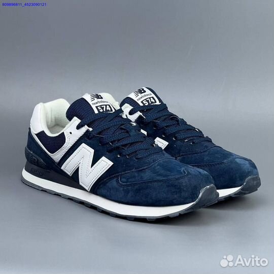 Кроссовки New Balance 574 Blue (Арт.29464)