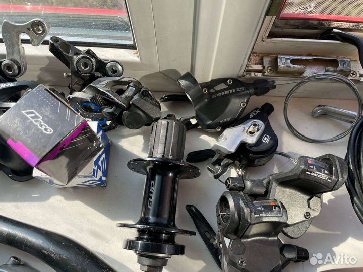 Вело запчасти shimano и др