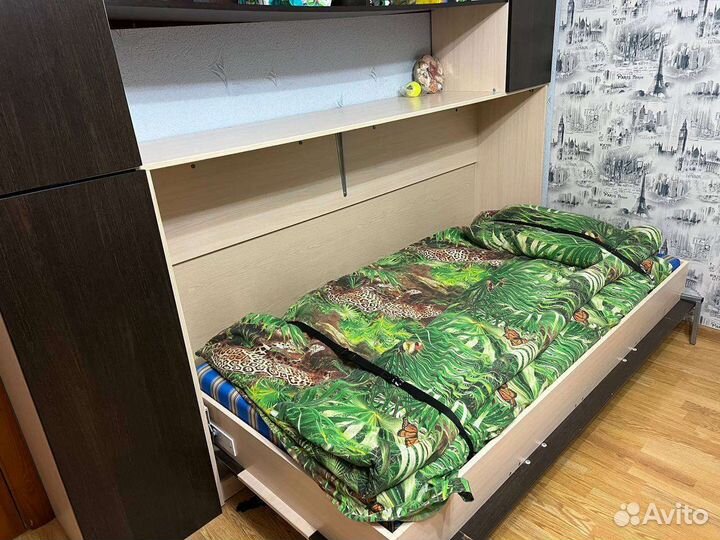 Стенка, кровать трансформер