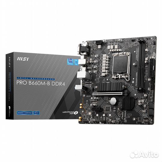 PRO B660M-B DDR4 B660,LGA1700,2DDR4,1PCI-Ex16,1PCI