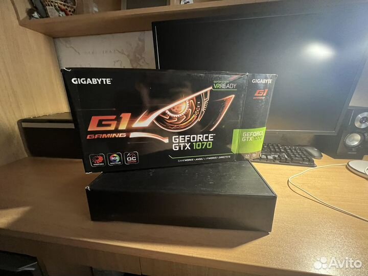 Видеокарта gtx 1070 Gigabyte 8Gb