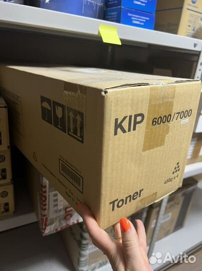 Тонерный набор KIP-6000 (4 шт по 450гр.) ориг