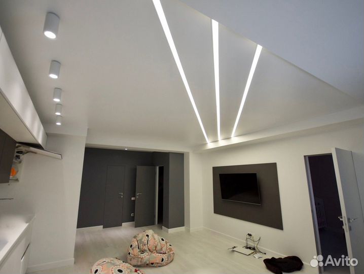 Натяжные потолки от производителя