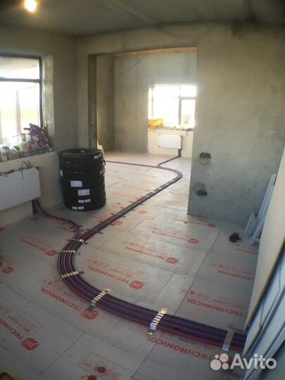 Монтаж систем отопления