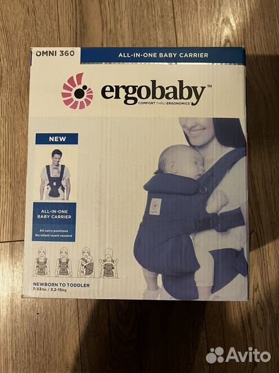 Эргорюкзак ergobaby omni 360