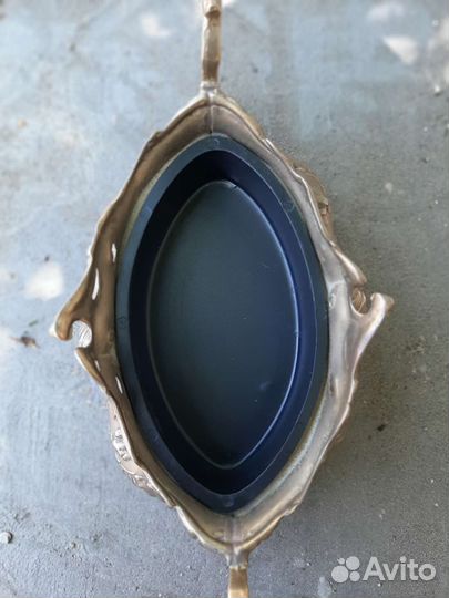 Кашпо жардиньерка бронзовое