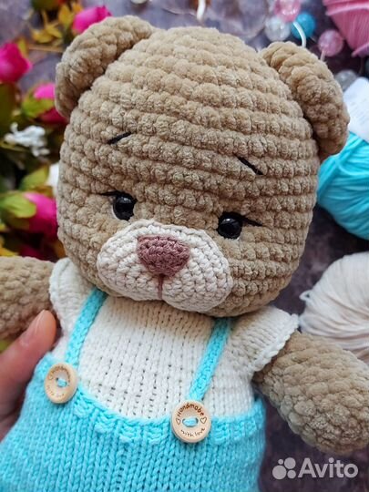 Игрушки ручной работы, вязаные игрушки