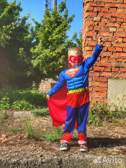 Костюм детский Супермен Superman карнавальный