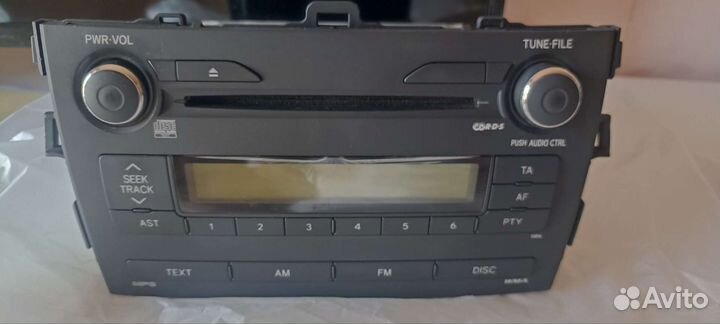 Штатная магнитола тойота королла е15