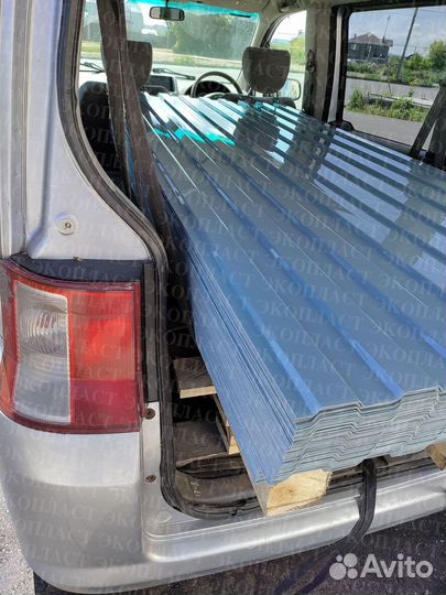 Профнастил пэт ударопрочный без посредников пластм