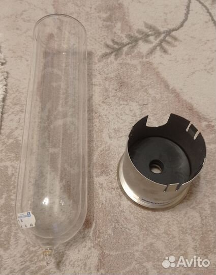 Пробирка стеклянная двойная, сосуд Дьюара