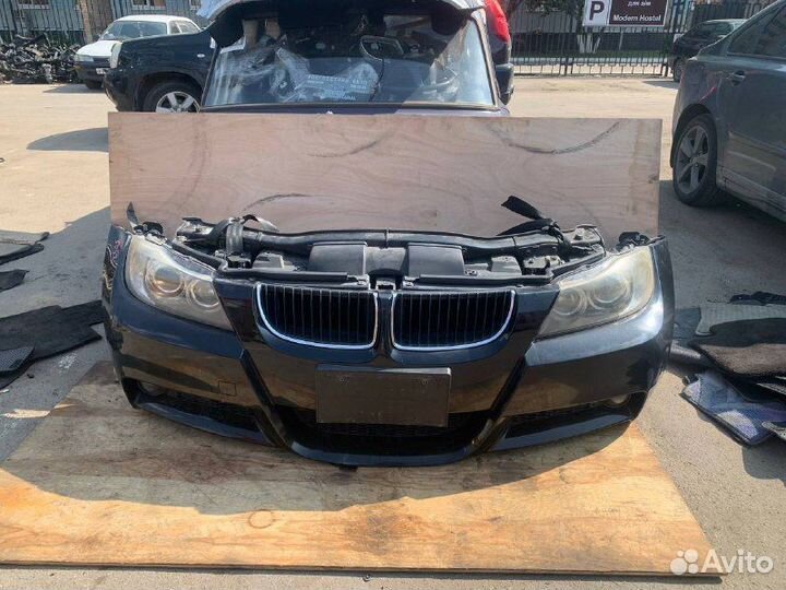 Срез морды бмв 3 серии Е90 M-Tech ксенон дорест