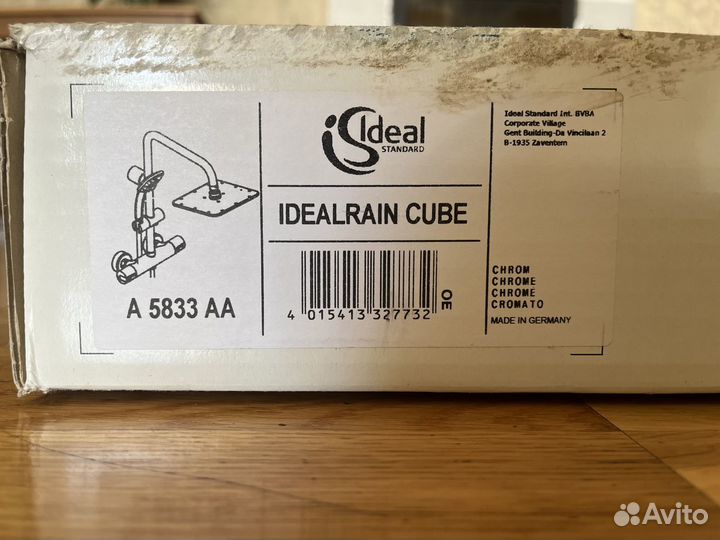 Душевая система Standard Ideal Rain cube A 5833 AA