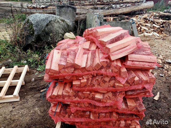 Дрова Дубовые в мешках и сетках uy334