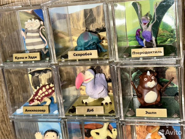 Коллекционные фигурки героев Ледникового периода
