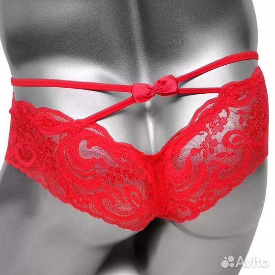 Мужские трусы с доступом кружевные 3 цвета