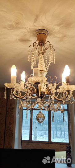 Хрустальная люстра СССР