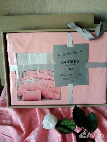 Набор постельного белья candie'S eвро(в коробке)