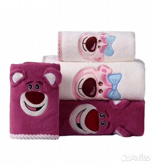 Полотенца банные детские из микрофибры