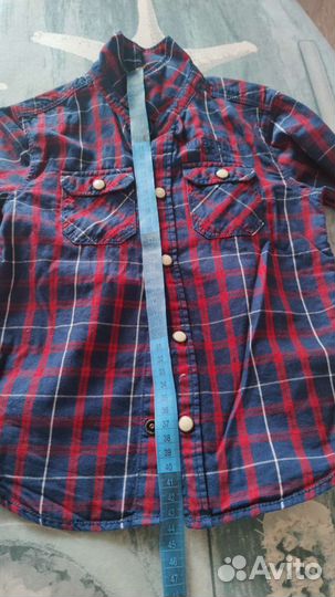 Рубашка с длинным рукавом р 98 104