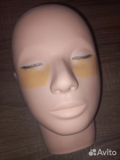 Голова манекен для наращивания ресниц