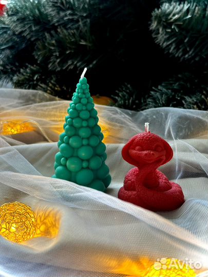 Новогодние свечи